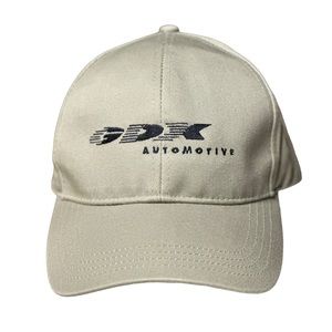 GDX Automotive Embroidered Adjustable Trucker Cap Tan Adult OS